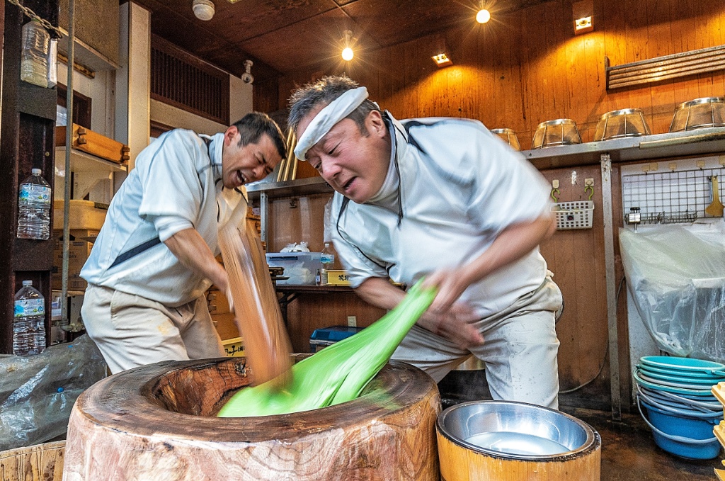 Quá trình làm mochi truyền thống