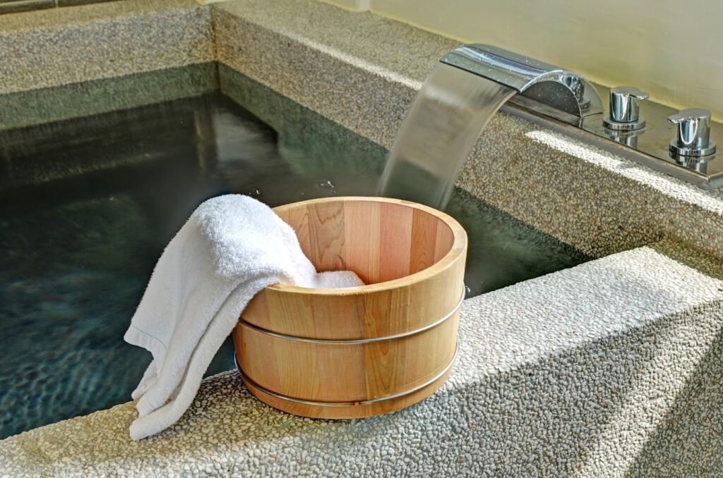 Quy trình tắm onsen đúng chuẩn Nhật Bản