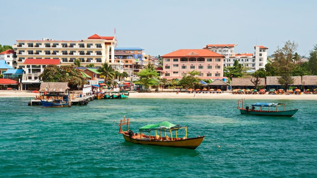 Sihanoukville nằm ở phía Tây Nam Campuchia