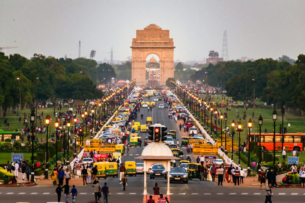 Delhi là điểm khởi đầu quen thuộc của nhiều hành trình du lịch Ấn Độ